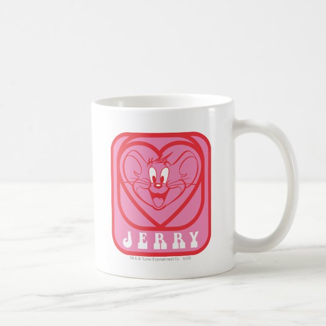 Mug Coeurs roses Jerry (Droite)
