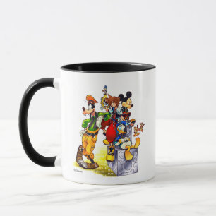 Mug Coeurs royaux : codé   Art clé de groupe
