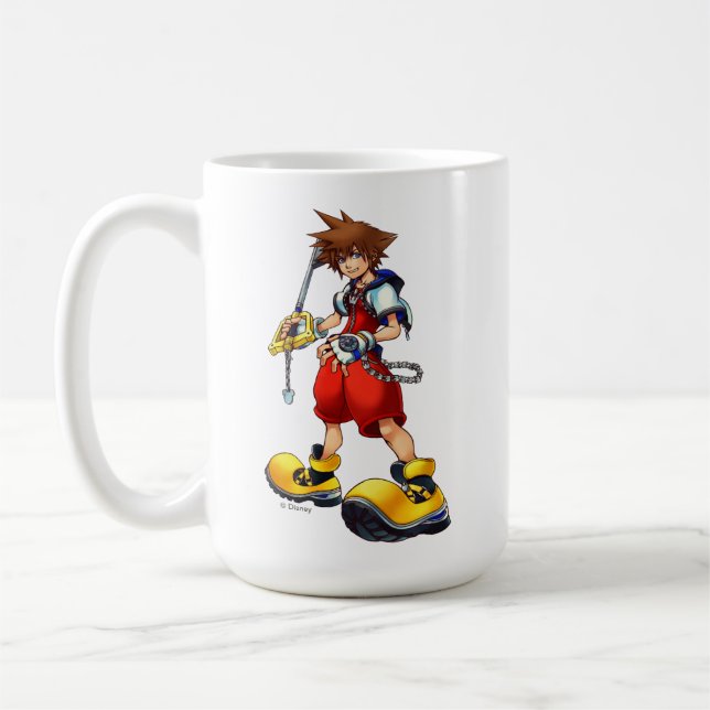 Mug Coeurs royaux | Illustration de caractères Sora (Gauche)