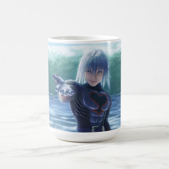Mug Coeurs royaux | Riku Dans L'Océan Film Toujours (Centre)