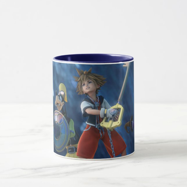 Mug Coeurs royaux | Sora, Goofy & Donald Film Still (Centre)