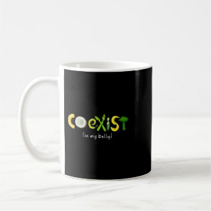 Mug Coexister Brocoli végétal Parodie Funny Vegan Appa