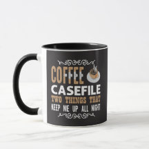Coffee Casefiles Deux Choses Gardez-Moi Au Courant