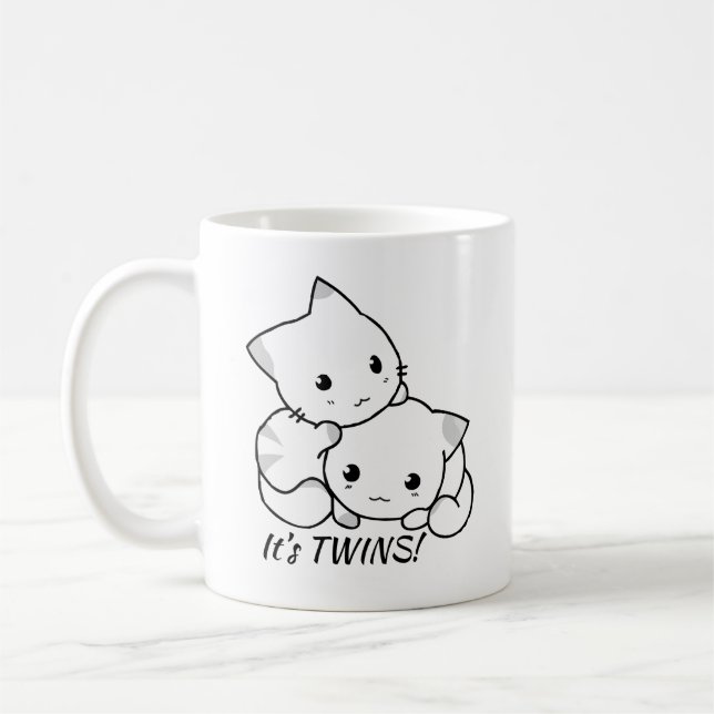 Mug Coffee Cup : C'est Twins (Gauche)