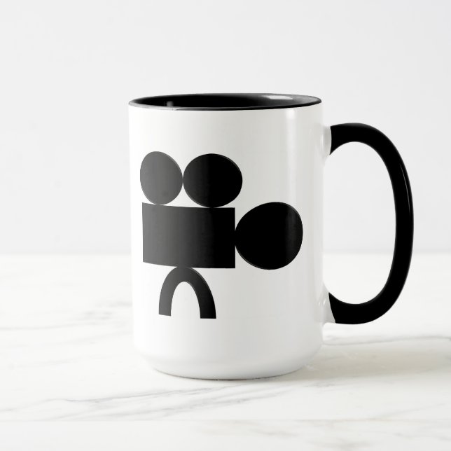 mug coffee cup i shoot people cinema style (Right)