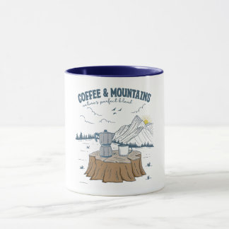 Mug Coffee & Mountains