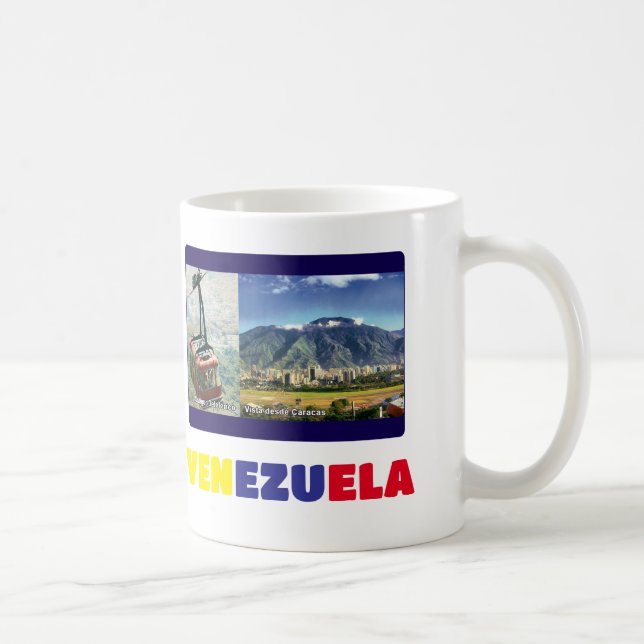 Mug Coffee mug I love Venezuela, customizable (Right)
