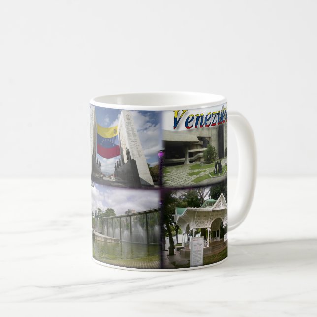 Mug Coffee mug I love Venezuela, customizable (Front Right)