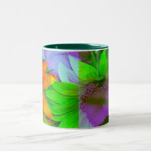 Mug Coffee Mug multi-coloured sunflowers