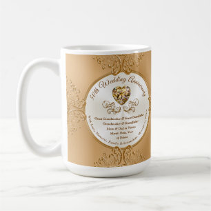 Mug Coffee Mugs, grands-parents, cinquantenaires Maria