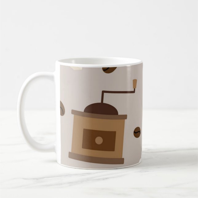 Mug Coffee pattern (Gauche)