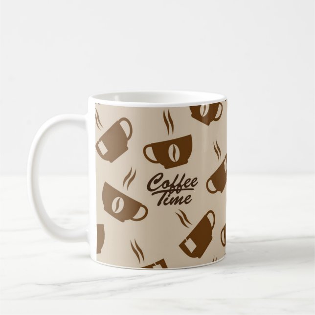 Mug Coffee pattern (Gauche)