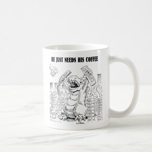 MUG COFFEEZILLA (Droite)