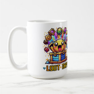 Mug Coffre au trésor graphique de Loot Day Gaming