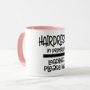 Mug Coiffeur En Cours Funky Coiffeur Styliste