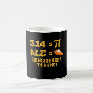 Mug Coïncidence Je Ne Pense Pas Pie Pi Day Maths