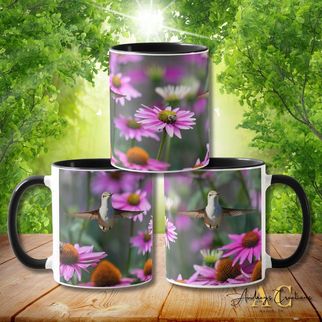 Mug Colibri à gorge rubis "dans les clowns" (Créateur téléchargé)