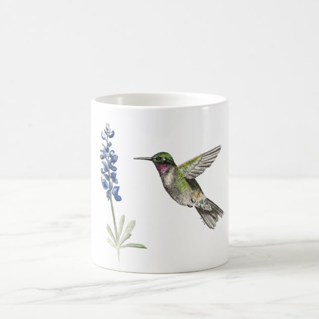 Mug Colibri et Bluebonnet (Centre)