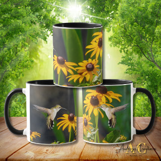Mug Colibri Ruby Throated "In Blackeyed Susan"