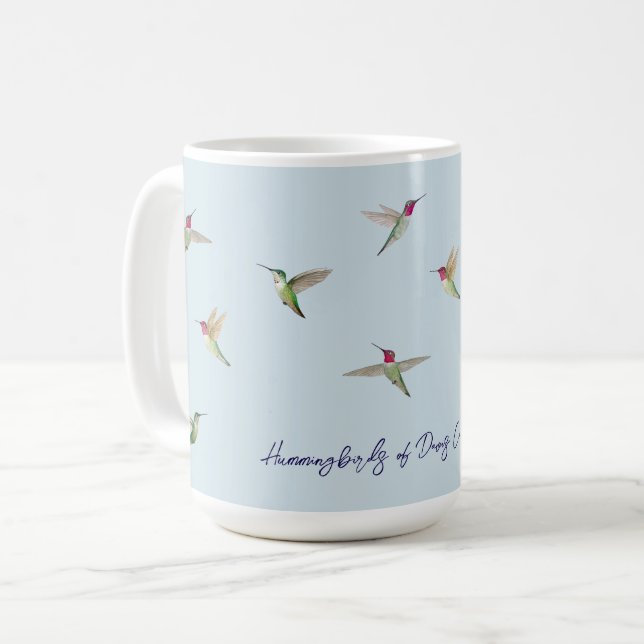 Mug Colibris d'Anna de Davis (Devant gauche)