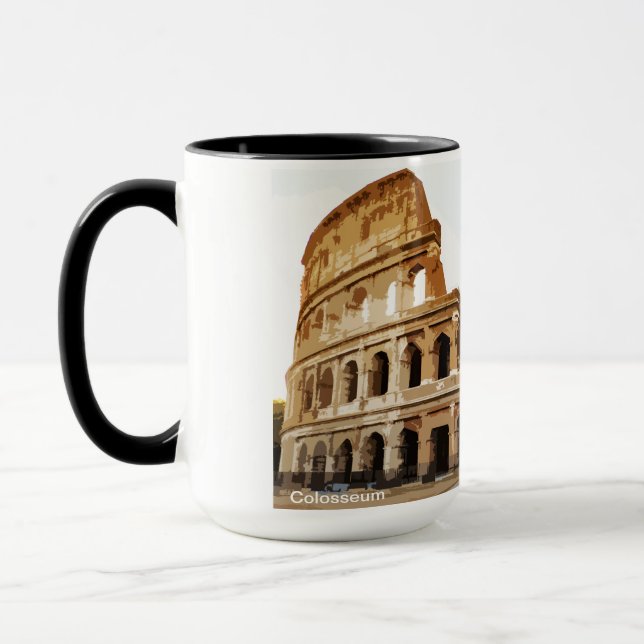 Mug Colisée Amphithéâtre Rome Italie (Gauche)