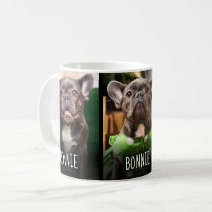 Mug Collage de 3 photos moderne pour animaux mignons a