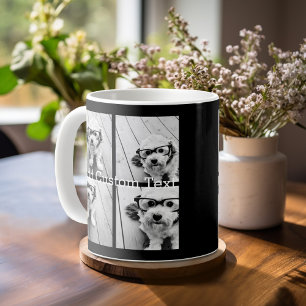 Mug Collage de 4 photos - vous pouvez changer la