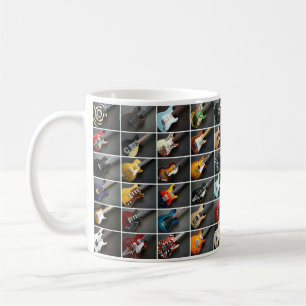 Mug Collage de guitare