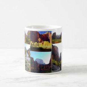 Mug Collage de parc national de Zion