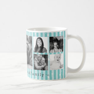 Mug Collage de photo d'Instagram de la coutume 9