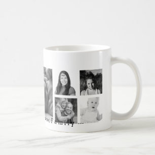 Mug Collage de photo d'Instagram de la coutume 9