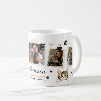 Mug Collage de photos de compagnie personnalisé avec n