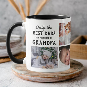 Mug Collage de photos de papy avec les noms des petits