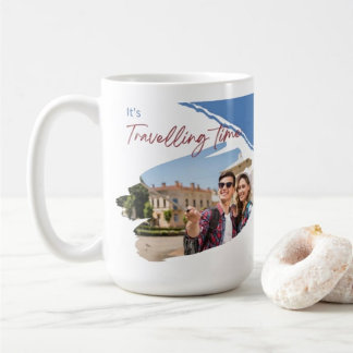 Mug Collage de photos de voyage