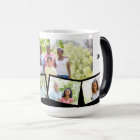 Collage de photos familiales - 5 photos et texte p