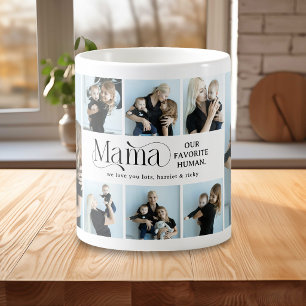 Mug Collage de photos sentimental Cadeau de maman