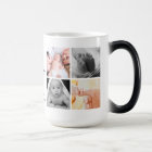 Collage d'images de première Fête des pères simple