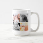 Collage d'images de première Fête des pères simple