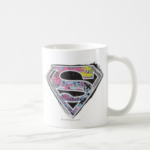 Mug Collage du logo Supergirl