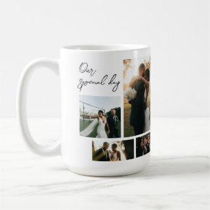 Mug Collage mariage minimaliste moderne