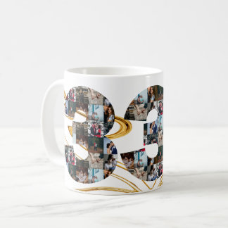 Mug Collage photo Cadeaux de 33 ans par année