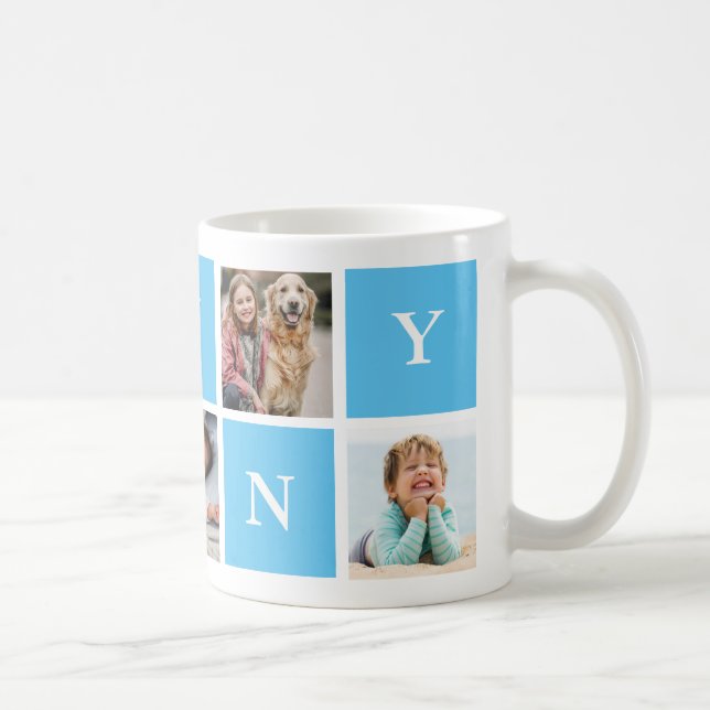 Mug Collage photo de la grand-mère nounou 5 (Droite)