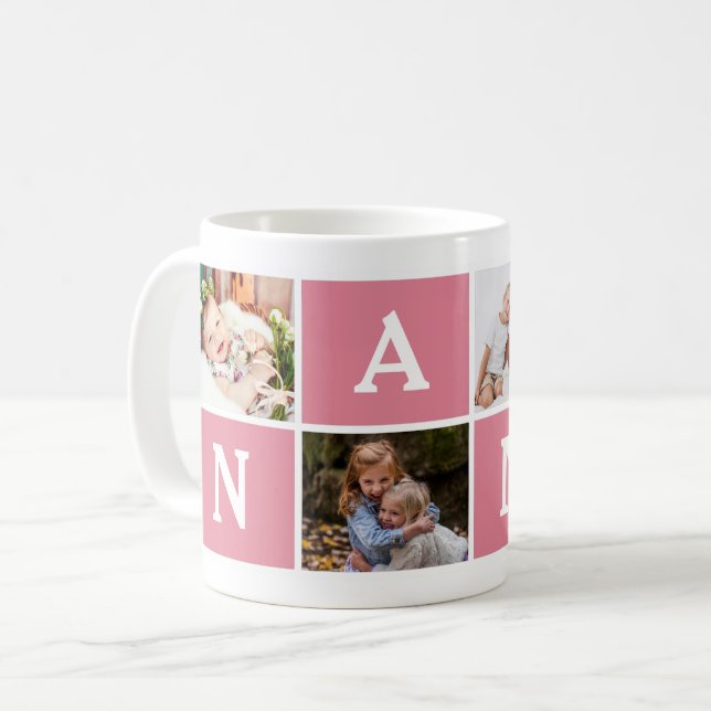 Mug Collage photo Nana (Devant gauche)