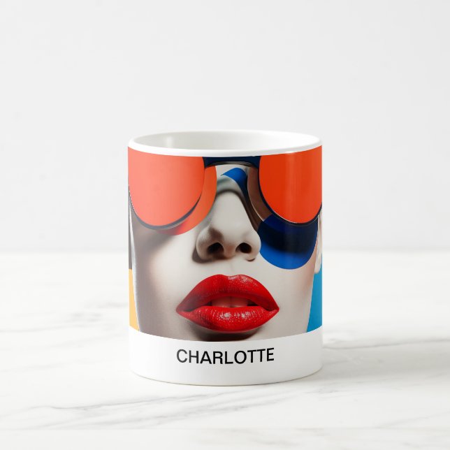Mug Collage photo Pop Art (Centre)