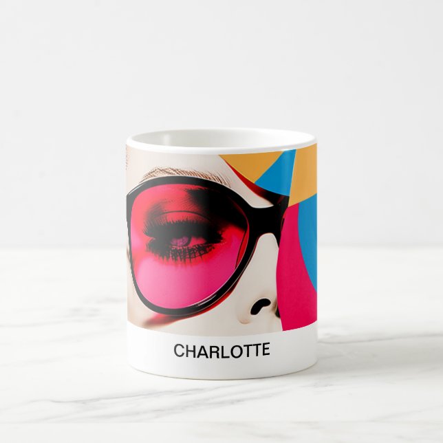 Mug Collage photo Pop Art (Centre)
