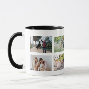 Mug Collage Photos Images Sublimation Personnalisée