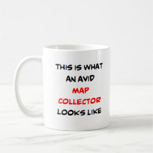 Mug collecteur de cartes, avide
