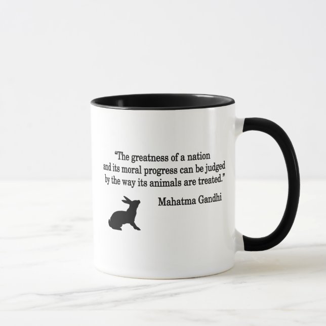 Mug Collection de devis Mahatma Gandhi (Droite)