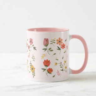 Mug collection de fleurs