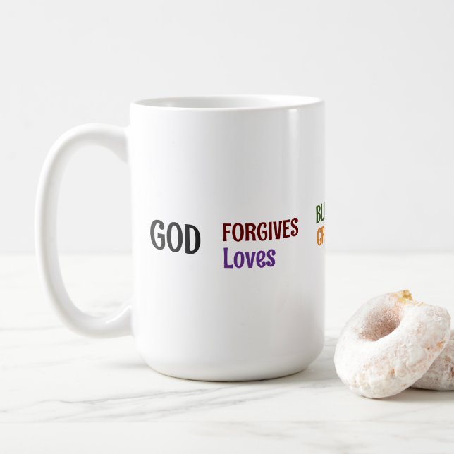 Mug Collection God Designed Me (Avec donut)